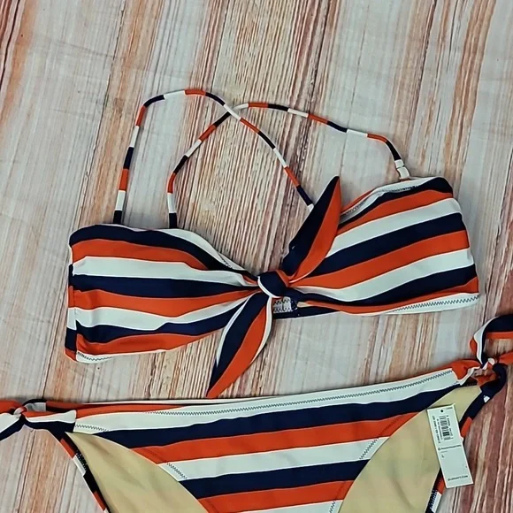 Old Navy striped bikini - Picture 2 of 10